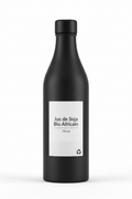 Bouteille aluminium recyclé noir mat - Jus de Soja Bio Africain Filinate